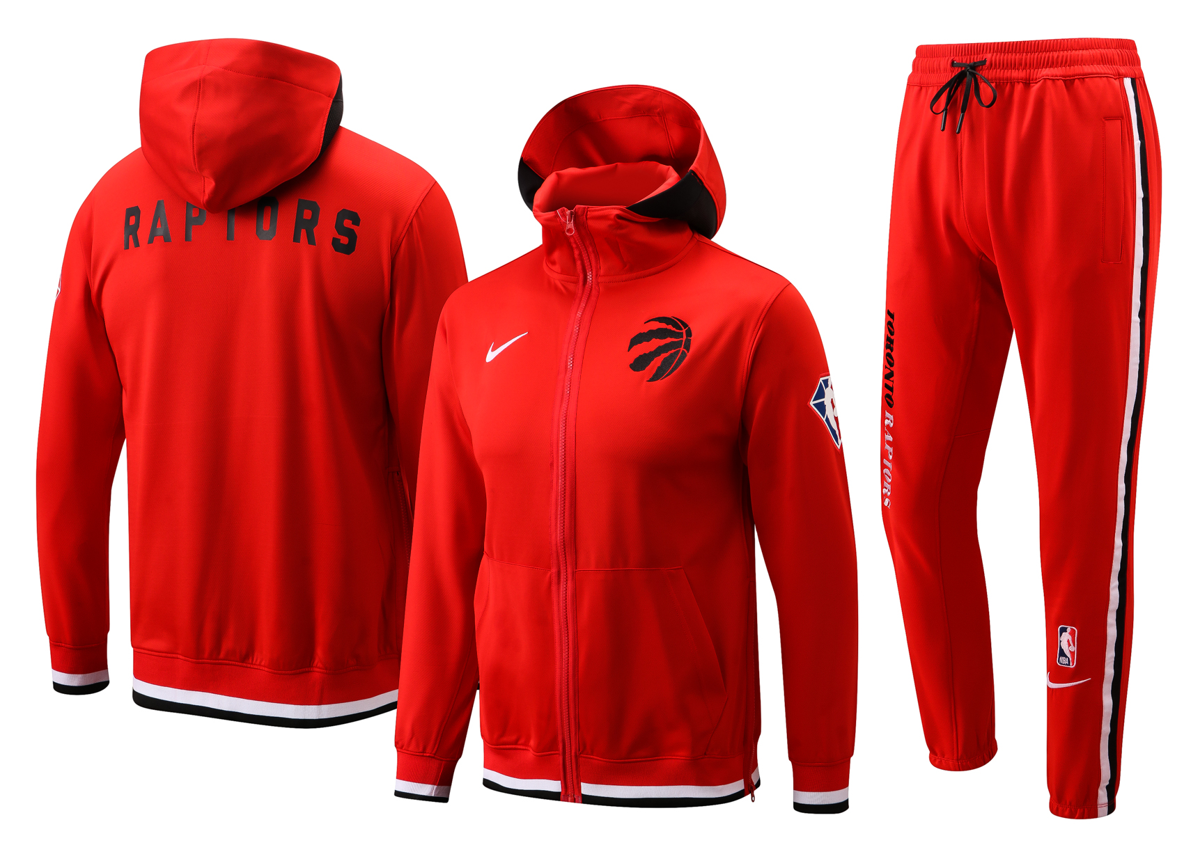 Men Toronto Raptors red  2024 NBA Nike Training suit->denver nuggets->NBA Jersey